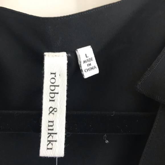 NWT Robbi & Nikki Black Dress - Picture 7 of 7